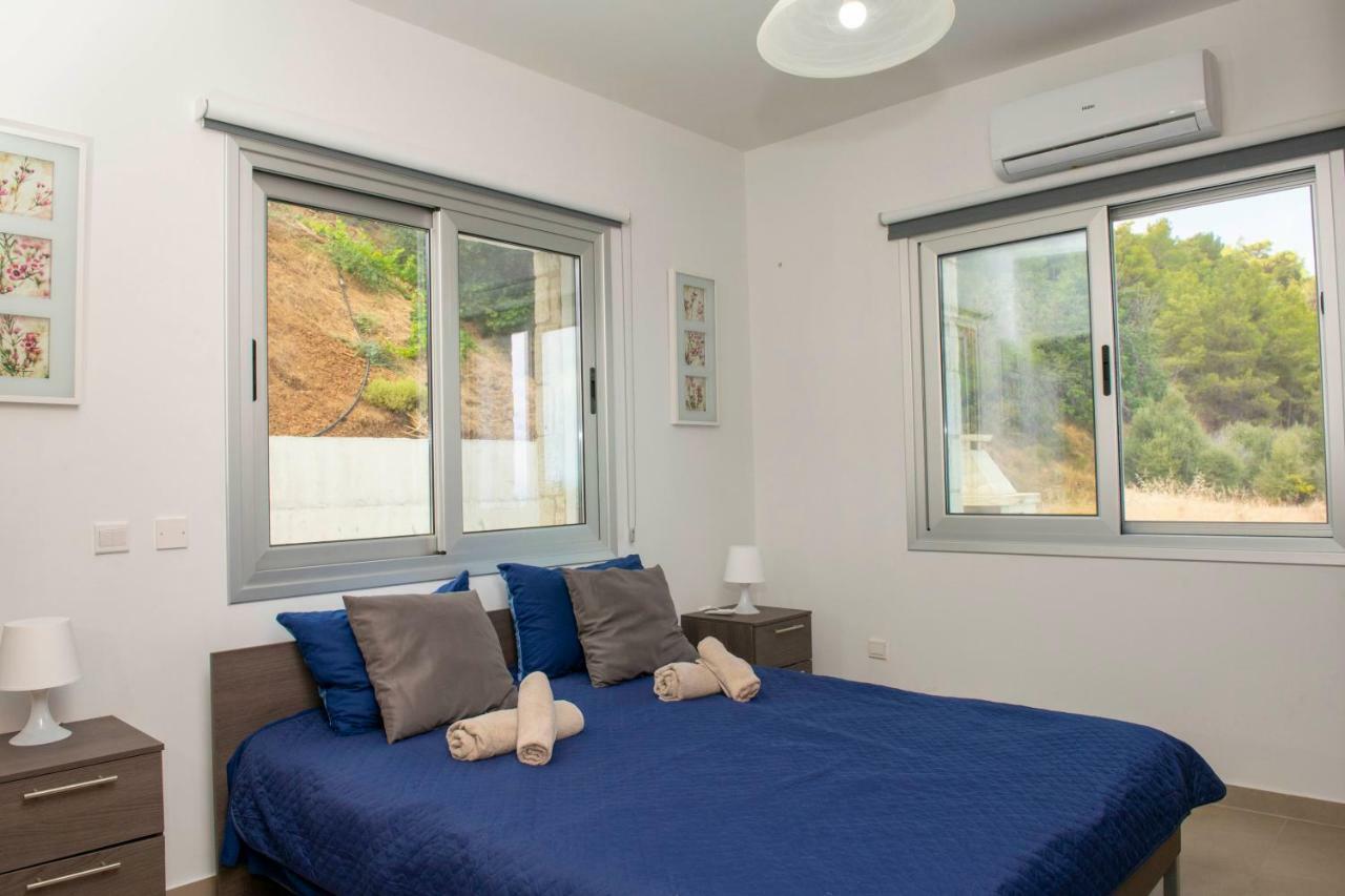 Paradise Blue Villa Pomos Exterior foto